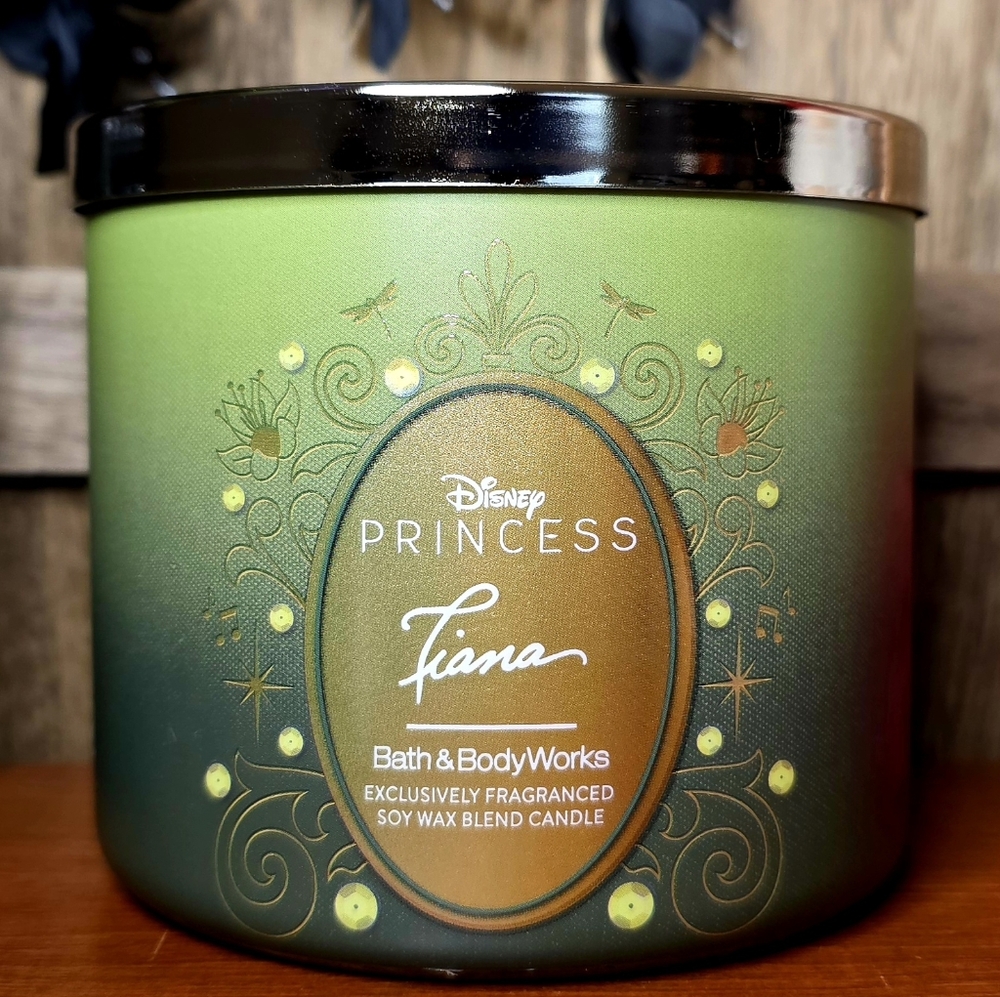 Bath & Body Works Disney Princess Tiana 3-Wick Candle